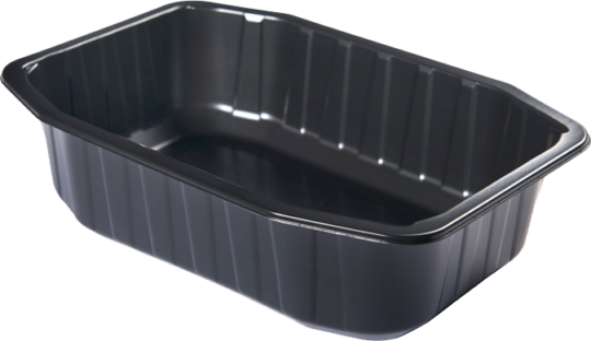 Meal Trays, Black — PREPAC