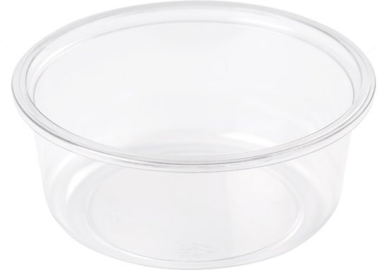 Clear Round Bowls — PREPAC